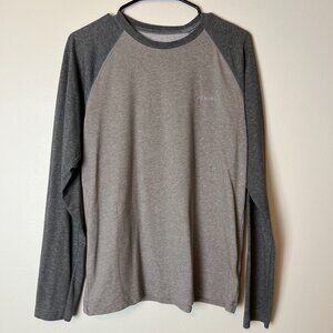 Mens Grey Columbia Long Sleeve